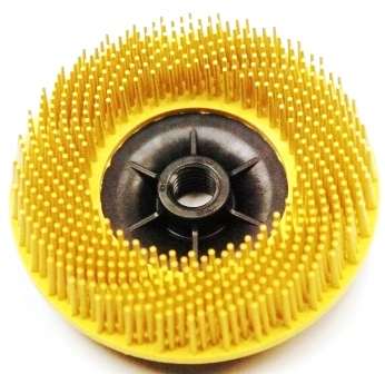 HARFINGTON 4pcs Bristle Disc 2" 80 Grit R-Type Abrasive Brush Coarse - View #3